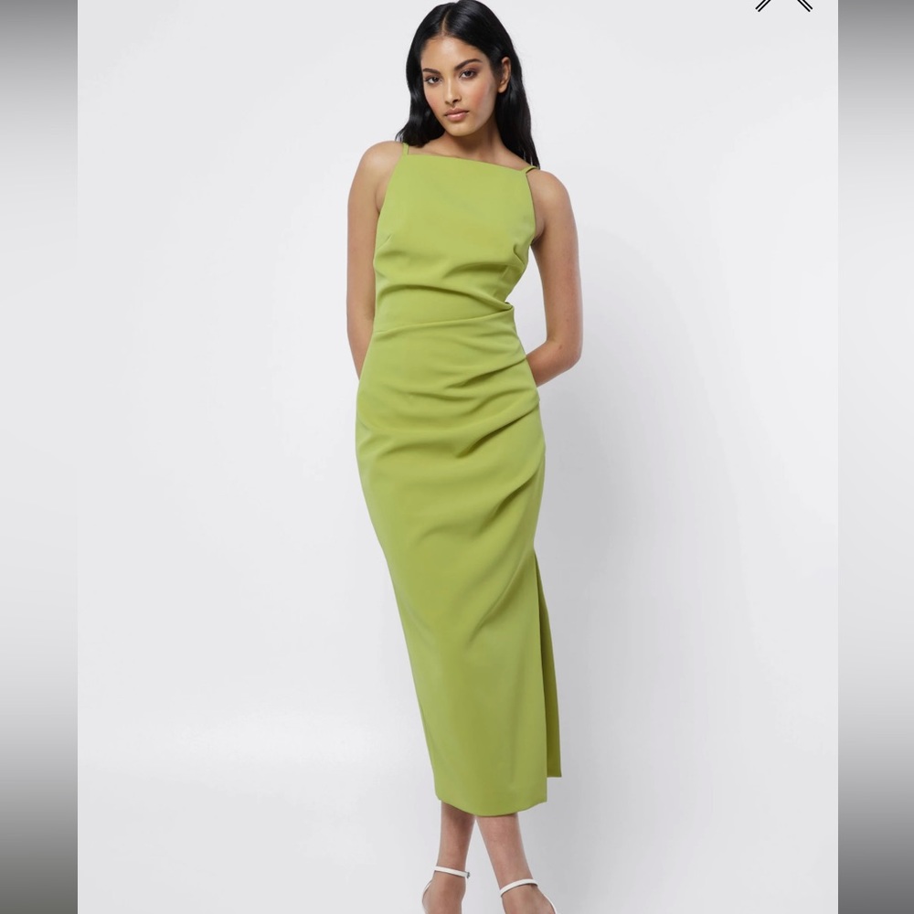 MOSSMAN rendezvous midi dress